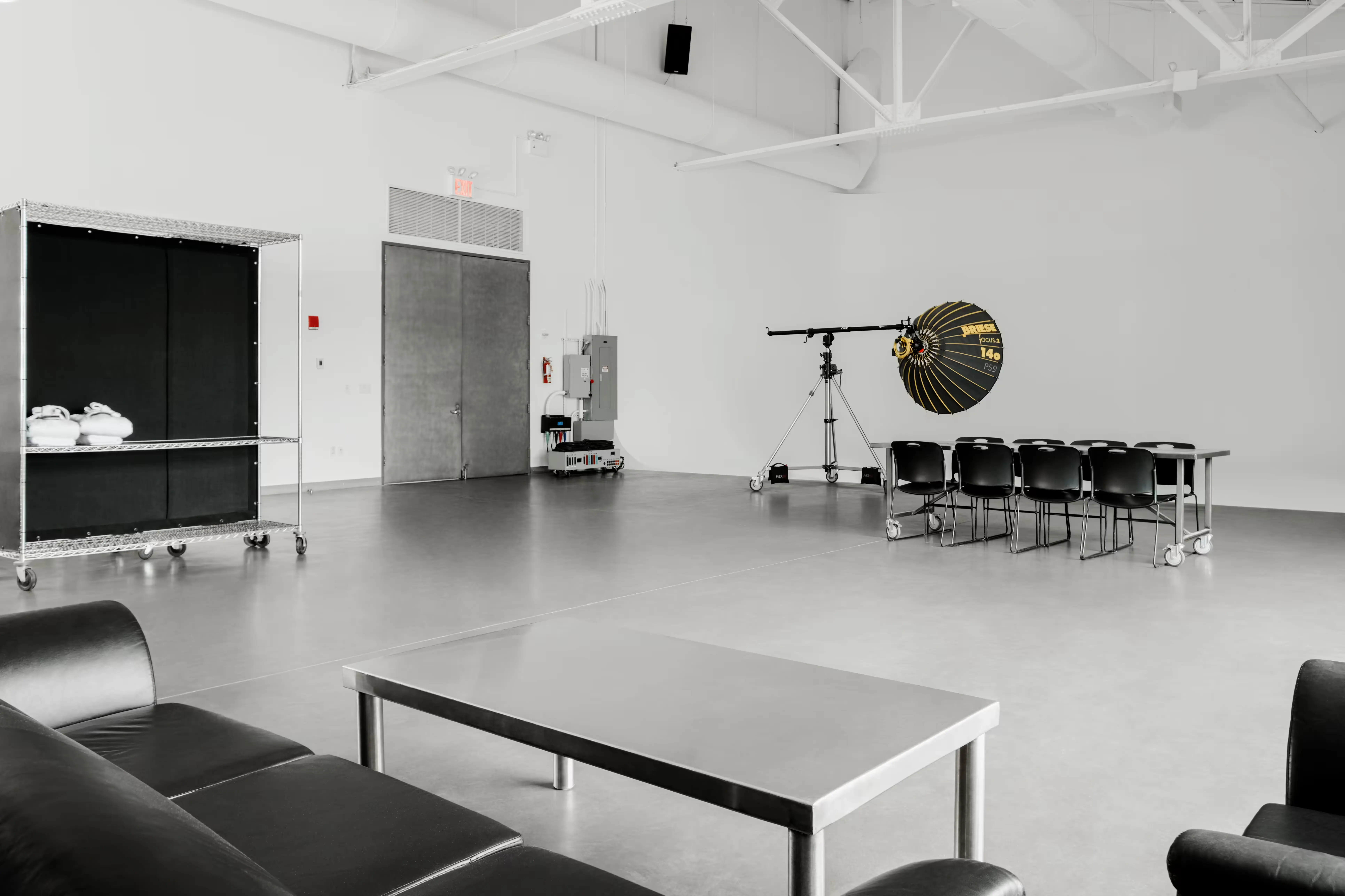 Studio 1 at Pier59 Studios, professional lighting setup