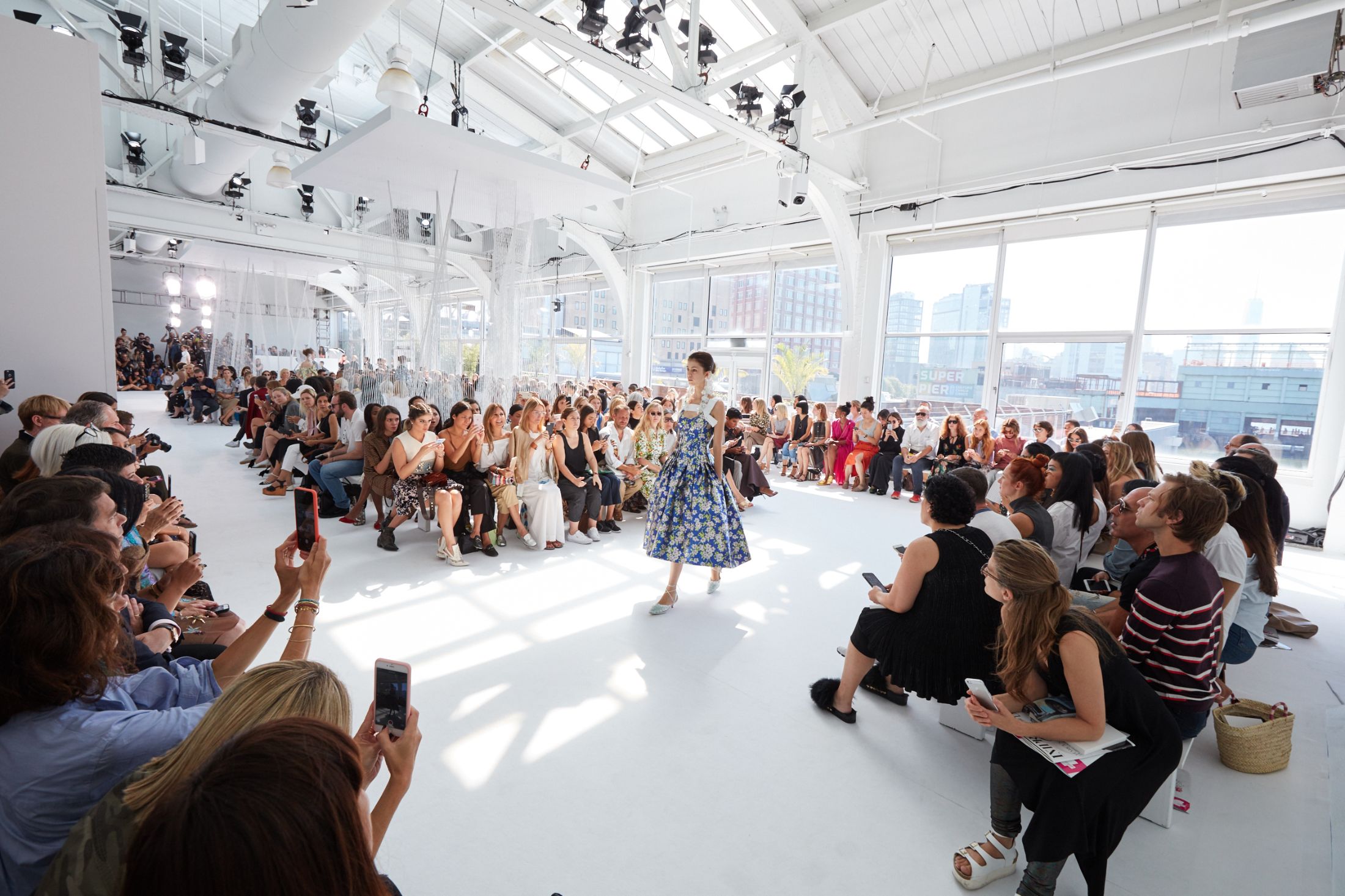 Delpozo event at Pier59 Studios