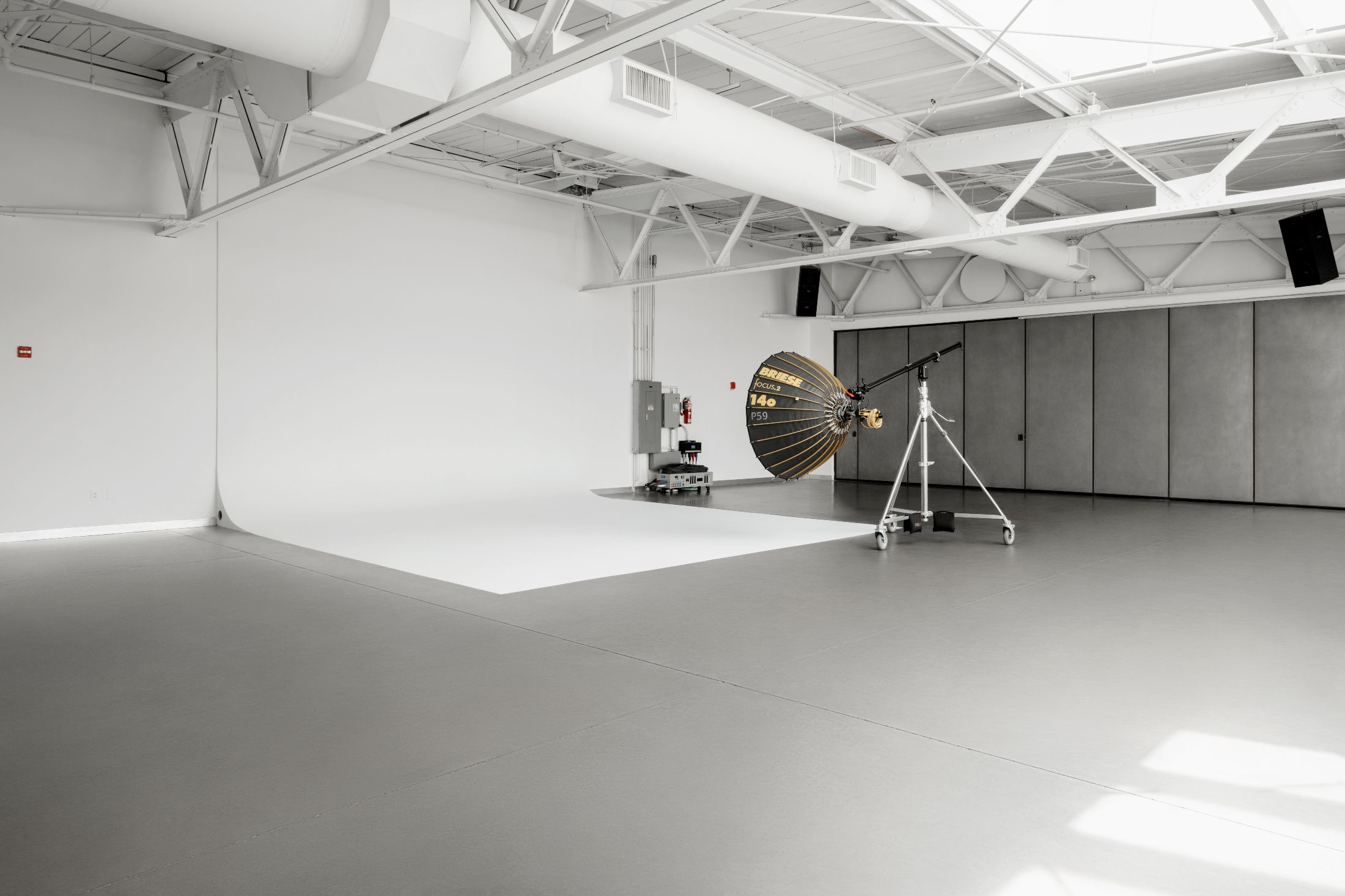 Studio 6 at Pier59 Studios, designed for creative projects