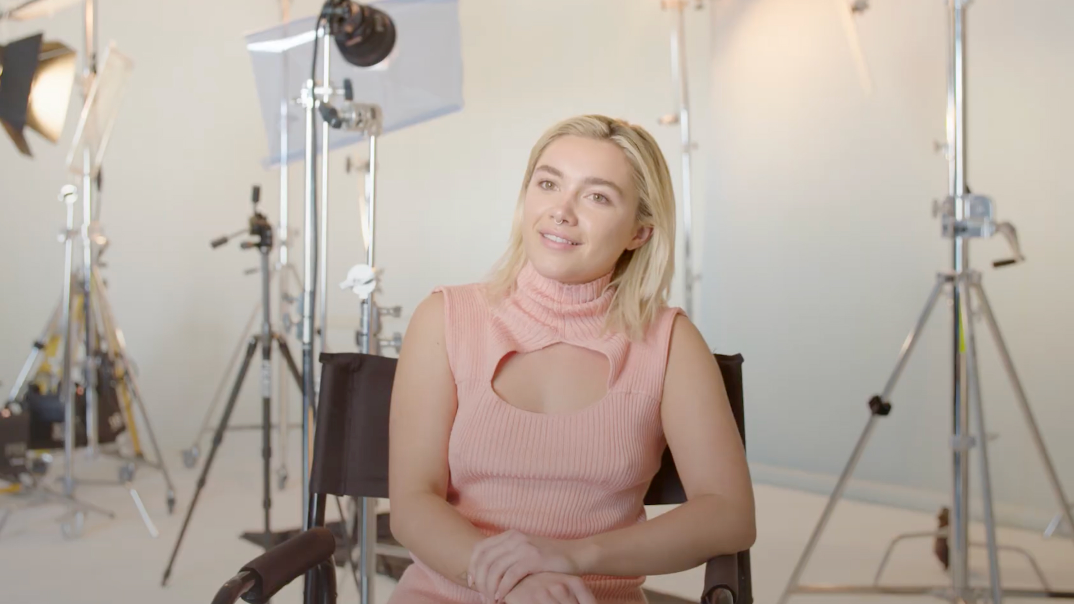 Florence Pugh for Time Magazine at Pier59 Studios